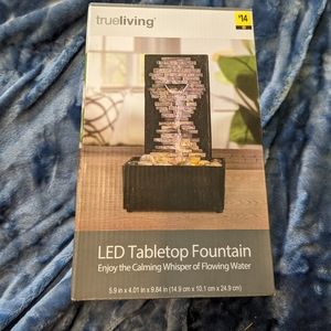 LED tabletop fountain
